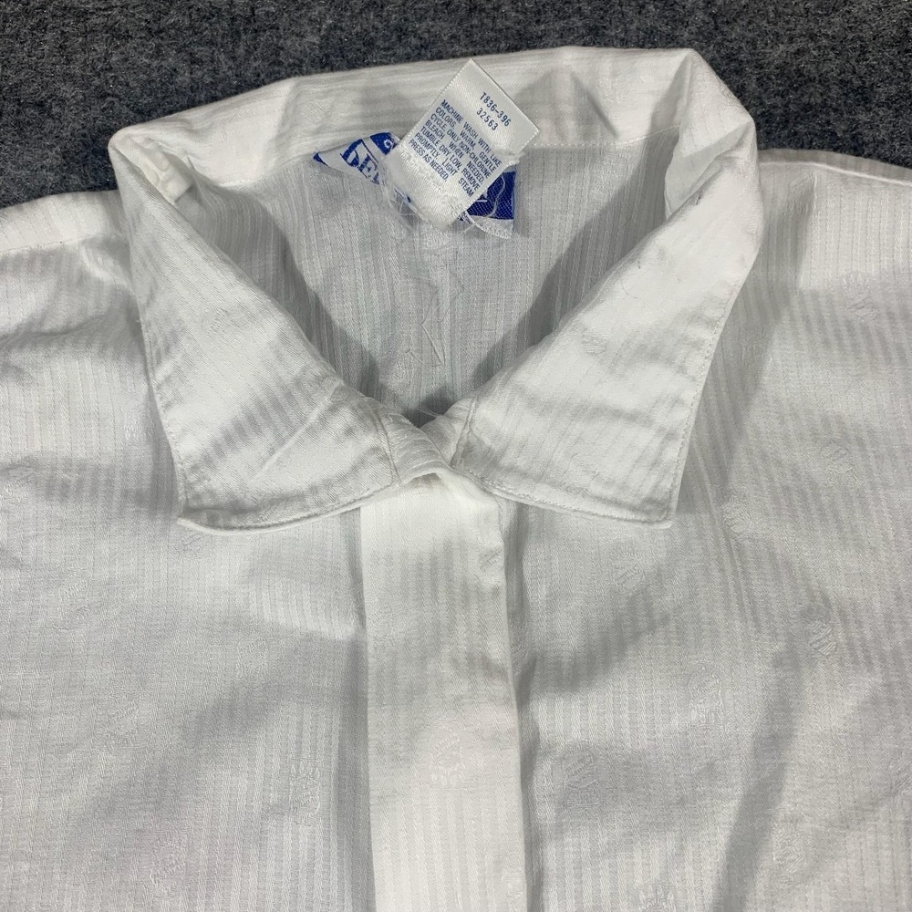 Pendleton Blouse Womens 8 White Basic Collared Lo… - image 3